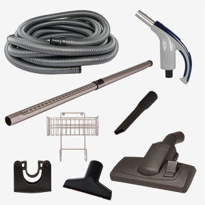Komplett-Set: MEDIUM 3 (RETRAFLEX) - 2 Saugdose 9 m Saugschlauch