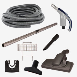 Komplett-Set: MEDIUM 3 (RETRAFLEX) - 2 Saugdose 9 m Saugschlauch