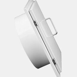 Einwurftür Easy-Line DN250 f. PVC-Rohr RAL9016 - Weiß