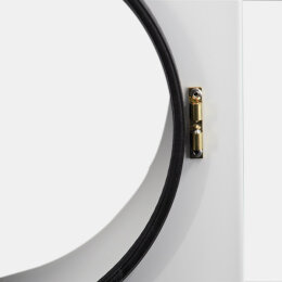 Einwurftür Easy-Line DN250 f. PVC-Rohr RAL9016 - Weiß