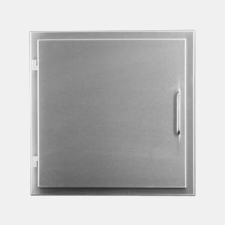 Einwurftür Easy-Line DN300 - Edelstahl