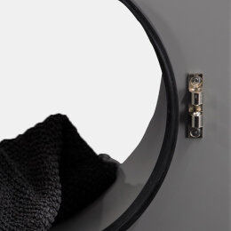 Einwurftür Easy-Line DN300 RAL7037 - Staubgrau