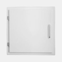 Einwurftür Easy-Line DN300 RAL9016 - Weiß