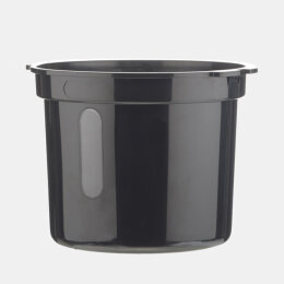 Staubbehälter schwarz für 495D